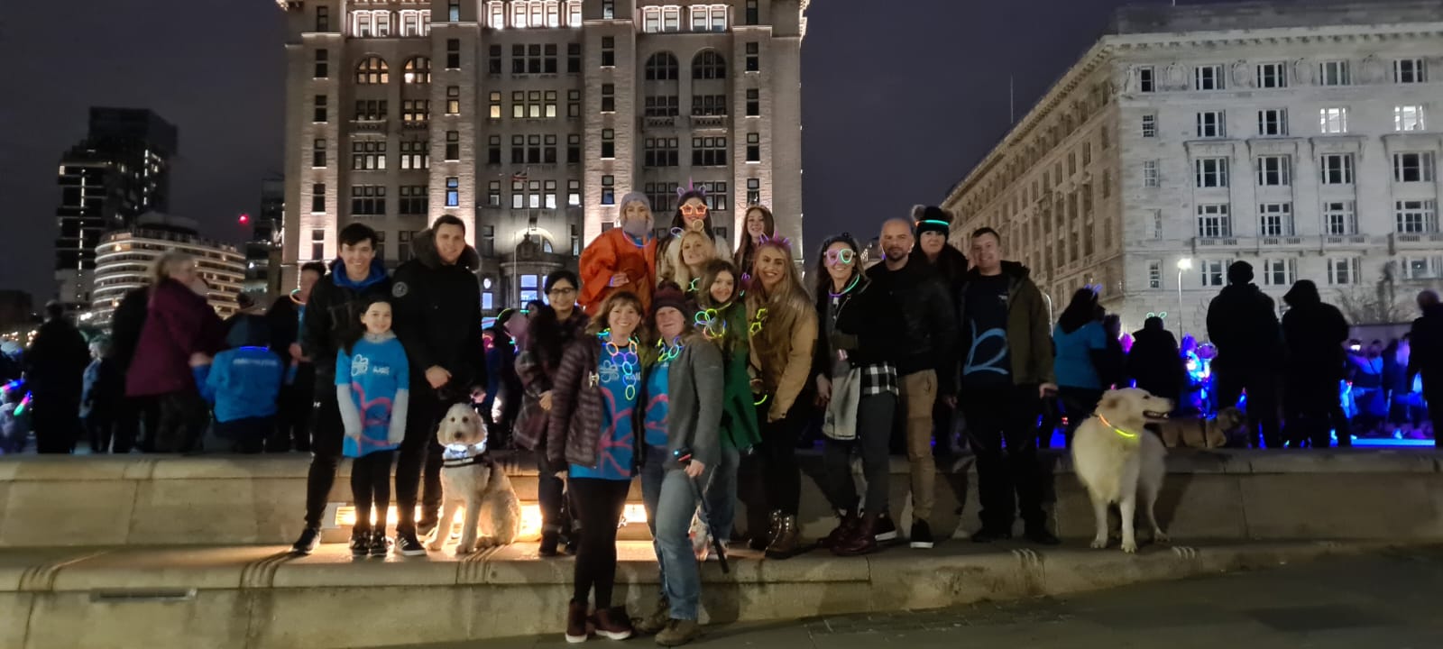 Alzheimer's Society Glow Walk