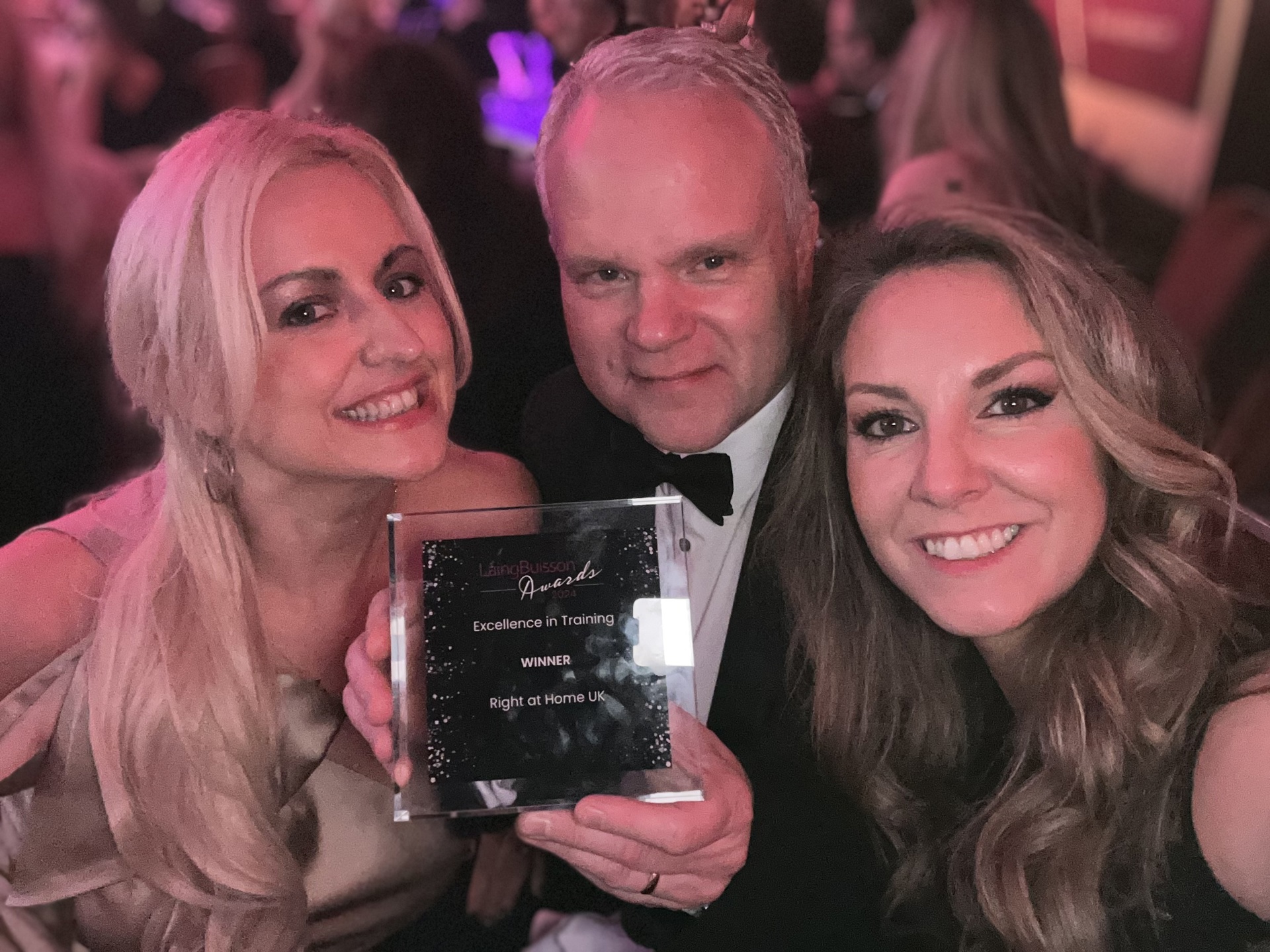 Right at Home Directors with Excellence in Training Award