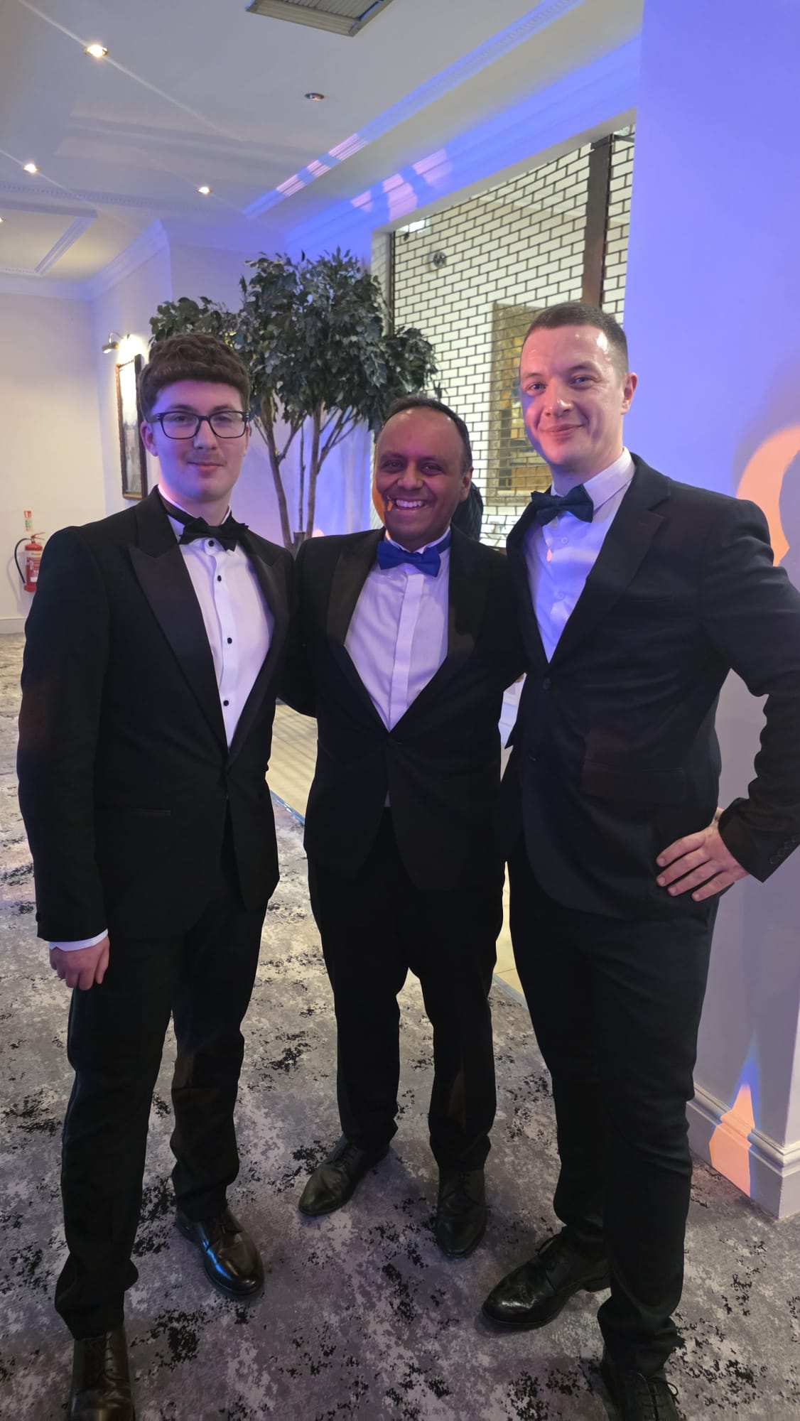 Paresh, Sam and Oliwier