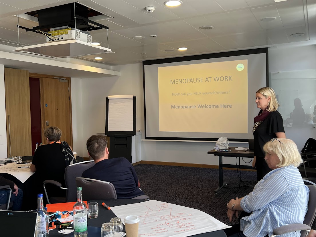 Laughology Presentation of Menopause in the Workplace