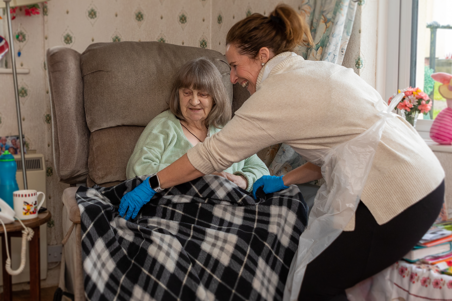 CareGiver provides personal homecare to Client