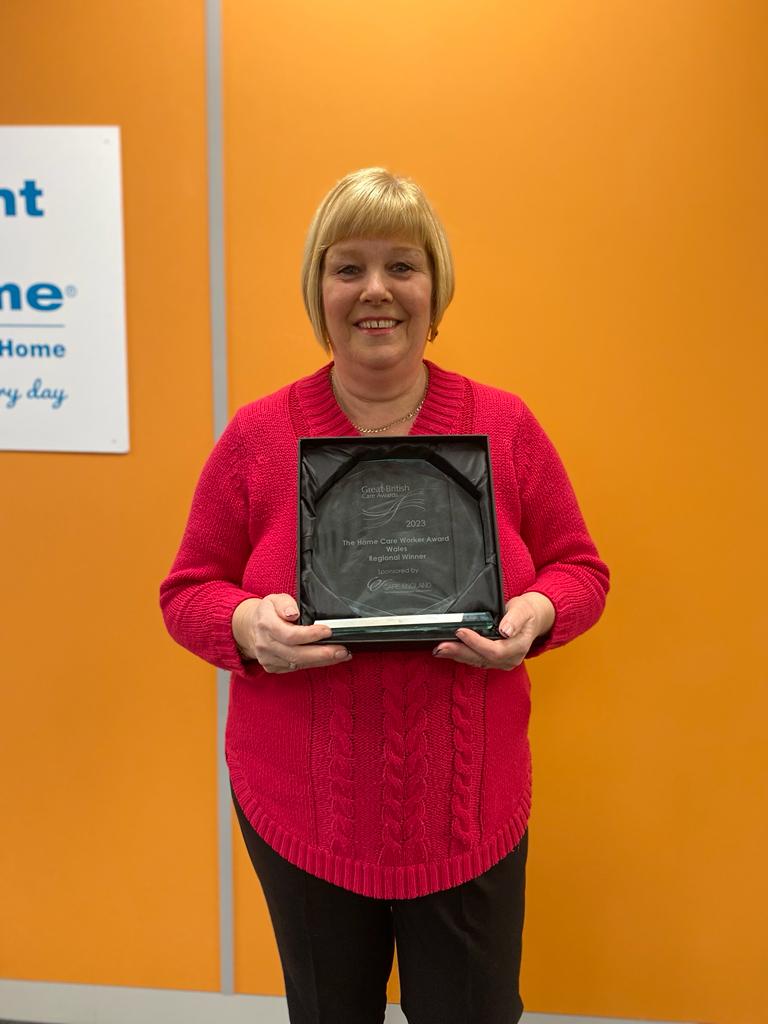 •	Catherine Rock won the prestigious Home Care Worker Award.