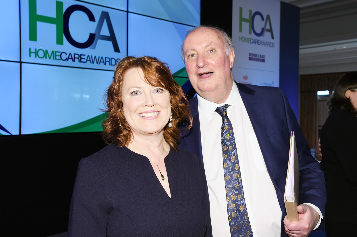 MD Julie Foote receiving the award