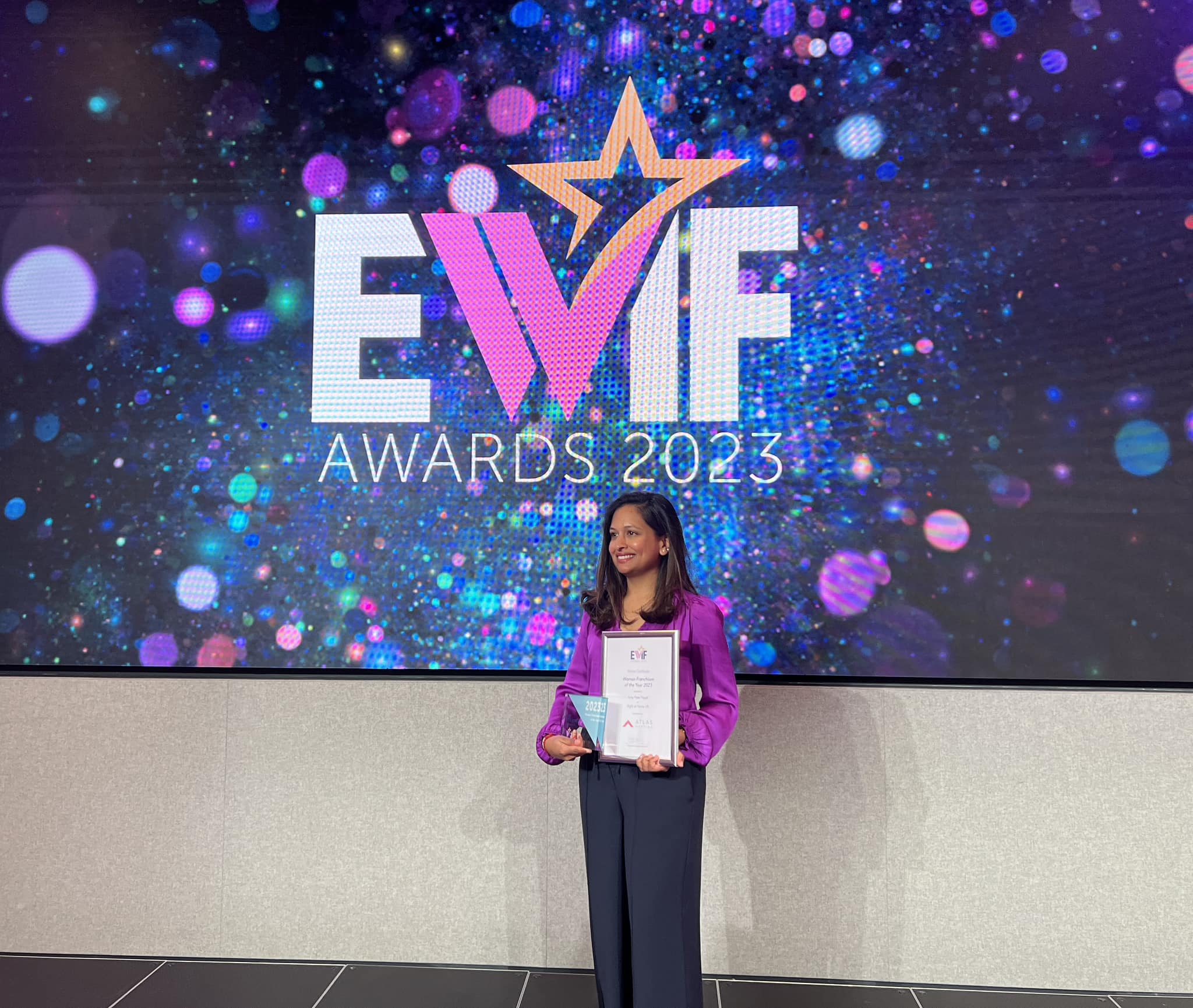 Amy at EWiF Awards 2023