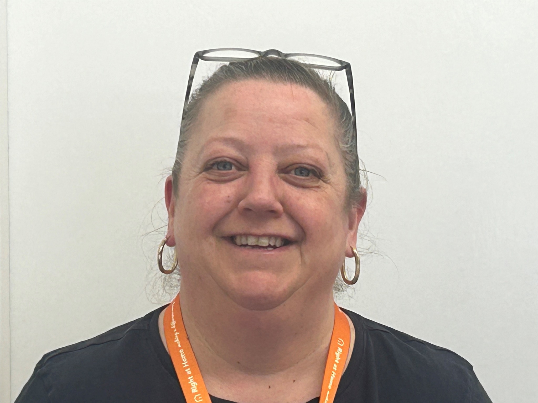 Picture of recently promoted Care Manager Caroline Grant smiling