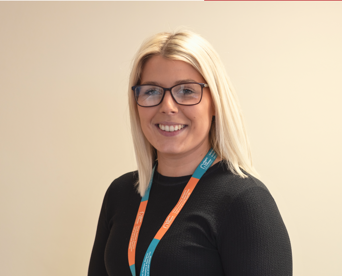 Right at Home Solent Care Manager smiling, reflecting a friendly and caring personality.